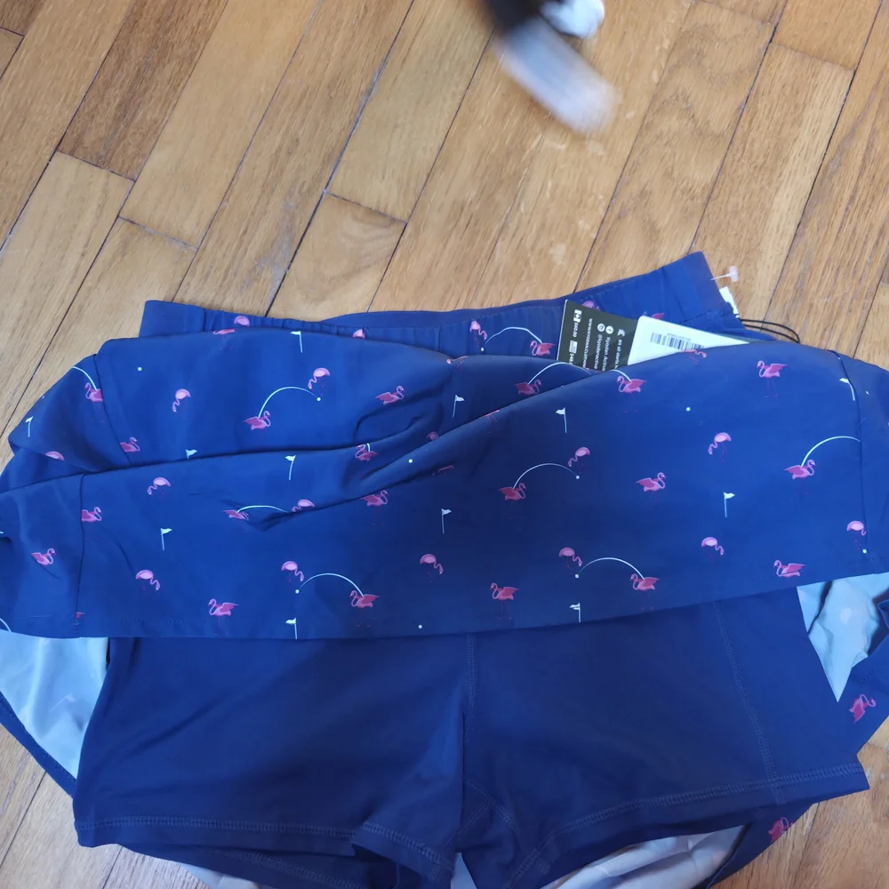 Kyodan Blue Skirt with Pink Accents - Picture 6 of 10